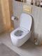 Фото Унитаз подвесной Cezares COMFORT CZR-380-TH-TOR/SC безободковый, белый, с крышкой микролифт 17
