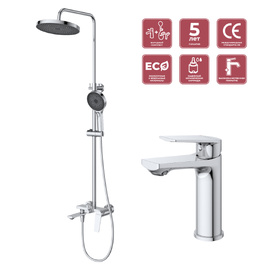 Комплект смесителей Cezares Comfort COMFORT-CVD/LS-01