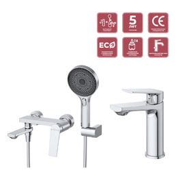 Комплект смесителей для ванной комнаты Cezares Comfort COMFORT-VD/LS-01