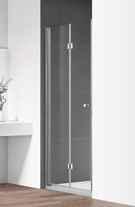 Душевая дверь Cezares ECO-O-BS-12-100-C-Cr 100x195 стекло прозрачное, профиль хром