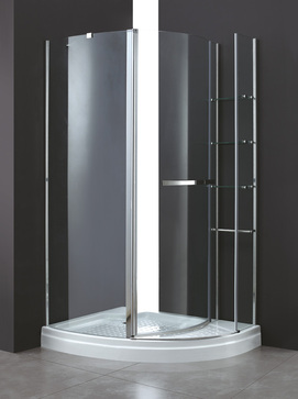 Душевой уголок Cezares Elena 120х90 ELENA-RH-1-120/90-C-Cr-L без поддона, стекло прозрачное, профиль хром