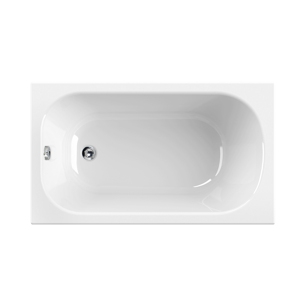 Акриловая ванна Cezares Eco 120x70 ECO-120-70-40-W37 белая, размер 120x70, цвет белый - фото 1