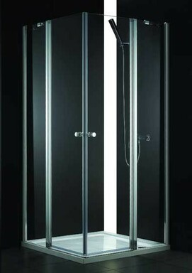 Душевой уголок Cezares Elena 120х90 Elena-AH-2-120/90-C-Cr-R без поддона, стекло прозрачное, профиль хром