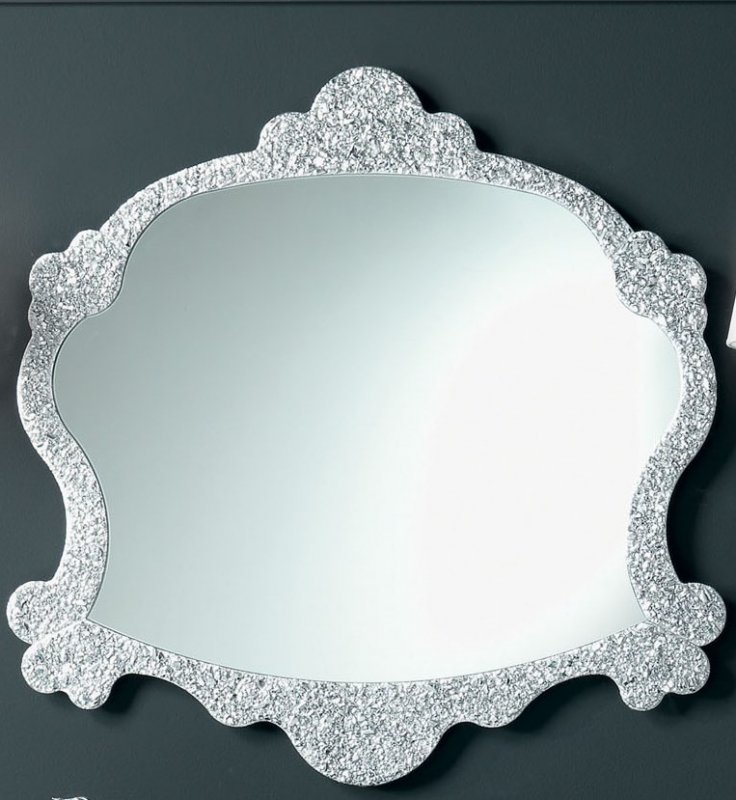 Зеркало Cezares Imperio 100 см Argento, цвет серый