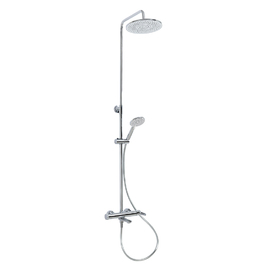 Фото Душевая стойка Cezares LUX LUX-CVD-01 хром, со смесителем и изливом