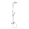 Фото Душевая стойка Cezares LUX LUX-CVD-01 хром, со смесителем и изливом 2