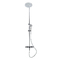 Фото Душевая стойка Cezares LUX LUX-CVD-01 хром, со смесителем и изливом 3