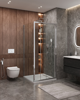 Душевой уголок Cezares Molveno MOLVENO-AHF-31-100/90-C-CR-IV