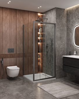 Душевой уголок Cezares Molveno MOLVENO-AHF-31-100/90-C-GM-IV