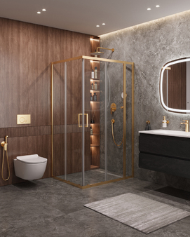 Душевой уголок Cezares Molveno MOLVENO-AH-21-100+20-C-BORO-IV