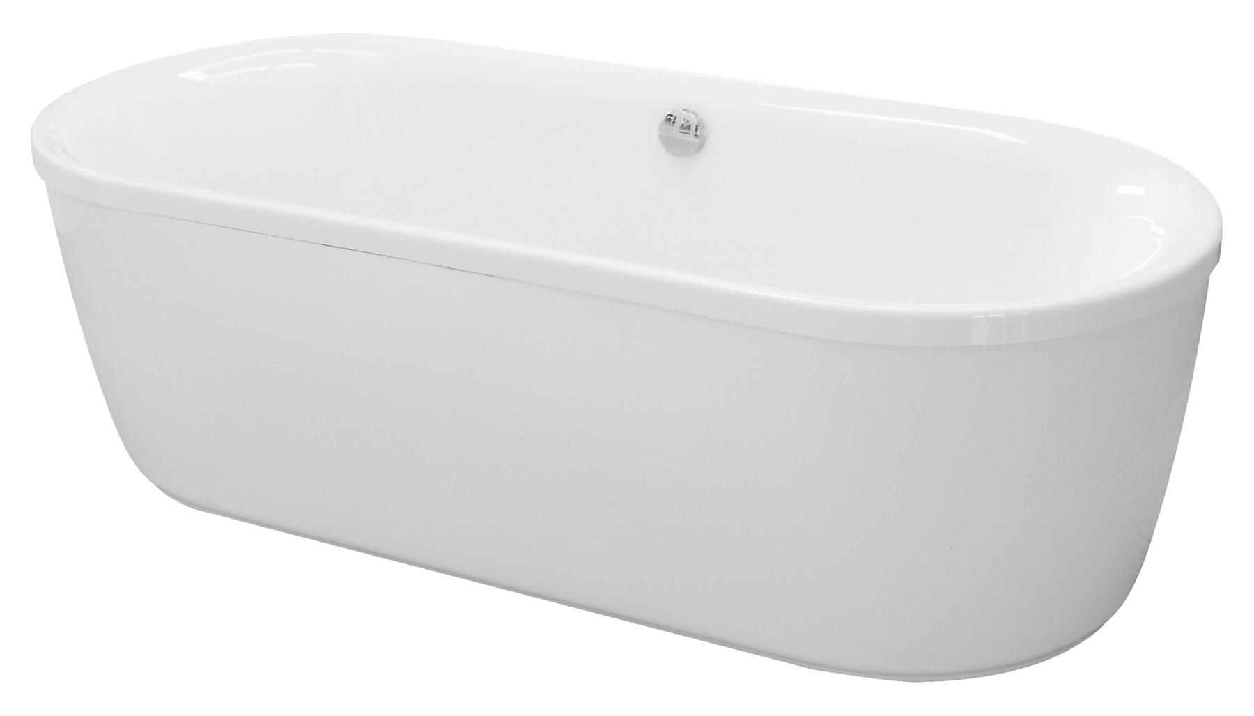 Акриловая ванна Cezares Metauro 180x80 METAURO-Central-180-80-40-W37 белая, размер 180x80, цвет белый - фото 2