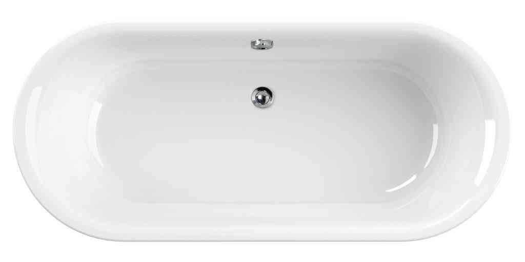 Акриловая ванна Cezares Metauro 180x80 METAURO-Central-180-80-40-W37 белая, размер 180x80, цвет белый - фото 1