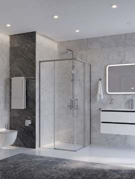 Душевой уголок Cezares Plane PLANE-A-2-100-C-IN