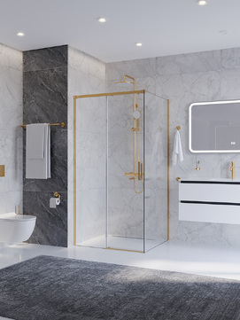 Душевой уголок Cezares Plane PLANE-AH-1-100/90-C-BORO