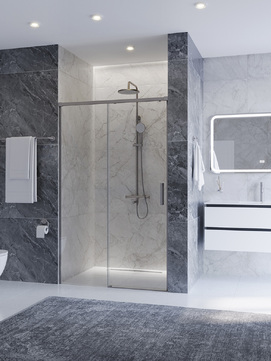 Душевая дверь в нишу Cezares Plane PLANE-BF-1-120-C-IN