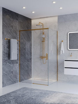 Душевой уголок Cezares Plane PLANE-AH-1-120/80-C-BORO