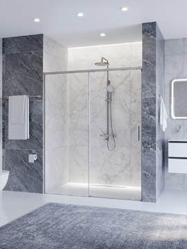 Душевая дверь в нишу Cezares Plane PLANE-BF-1-150-C-IN