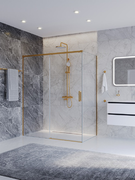 Душевой уголок Cezares Plane PLANE-AH-1-160/100-C-BORO