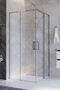 Фото Душевой уголок Cezares PLANE 90x90 PLANE-A-2-90-C-CR стекло прозрачное, профиль  хром 3