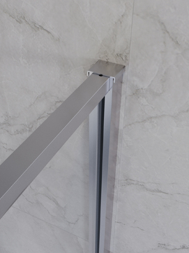 Фото Душевой уголок Cezares PLANE 90x90 PLANE-P-1-90-C-CR стекло прозрачное, профиль хром