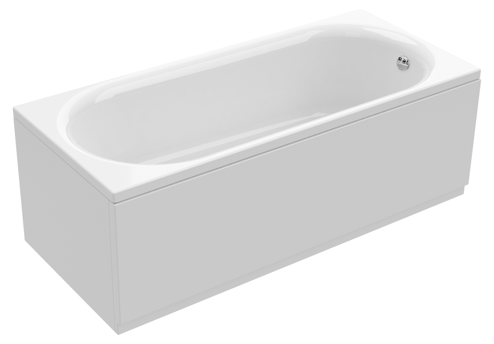 Ванна акриловая Cezares Piave 150x70 PIAVE-150-70-42-W37 белая, размер 150x70, цвет белый - фото 2
