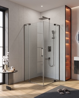   Cezares SLIDER 90x90 SLIDER-A-2-90/100-C-GM  ,   