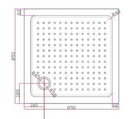     Cezares TRAY-A-A-85-15-W