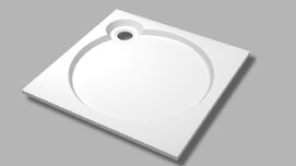 Душевой поддон Cezares Marble TRAY-S-A-90-56-GR