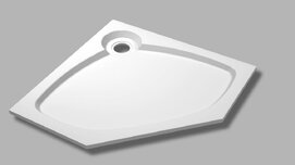 Душевой поддон Cezares Tray TRAY-S-R-100-550-56-W