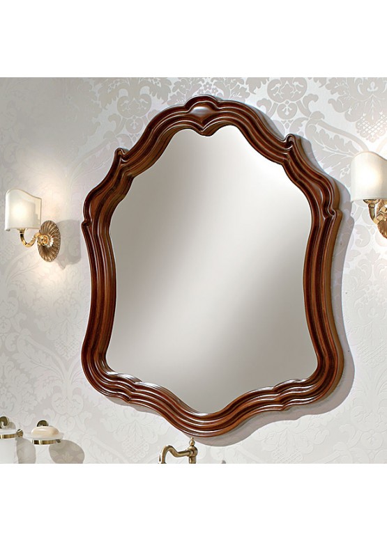 Зеркало Cezares Topazio 90 см Ciliegio Anticato, цвет коричневый