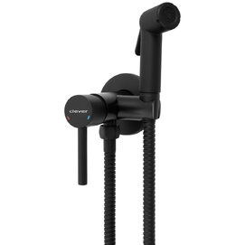 Гигиенический душ со смесителем Clever Toubkal 61117 черный матовый