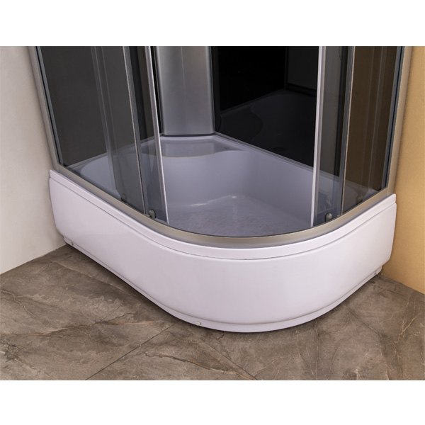 Душевая кабина Comforty 120x80 302L стекло тонированное профиль хром левая 39200₽