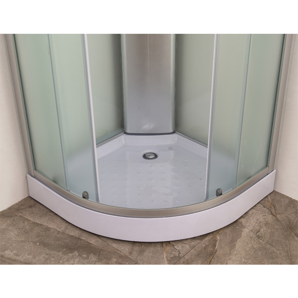 Душевая кабина Comforty 90x90 304WG стекло крезет профиль хром 35000₽