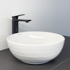 Раковина накладная Comforty 40 см CF3075 белая