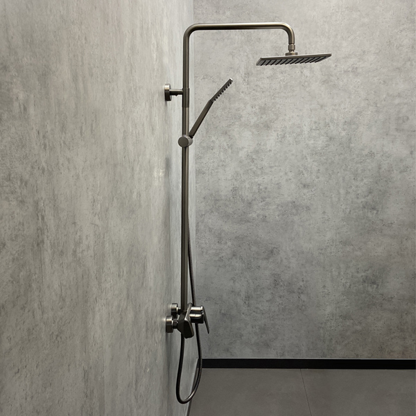 Душевая система Comforty FF074R-CGT графит 35700₽