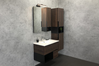 Мебель для ванной Comforty Франкфурт 4150531 75 см, подвесная, коричневая