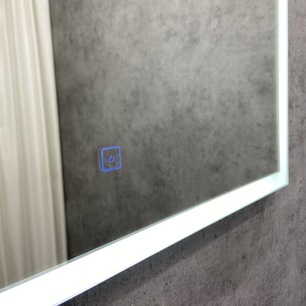 Зеркало Comforty Гиацинт 00-00001281CF 80 см, с подсветкой, сенсор - фото 3