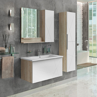 Мебель для ванной Comforty Мерано 00-00008478 90 см, подвесная, белая