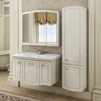 Мебель для ванной Comforty Палини-100 белый глянец, подвесная