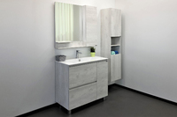 Мебель для ванной Comforty Верона 00-00001972 90 см, напольная, белая