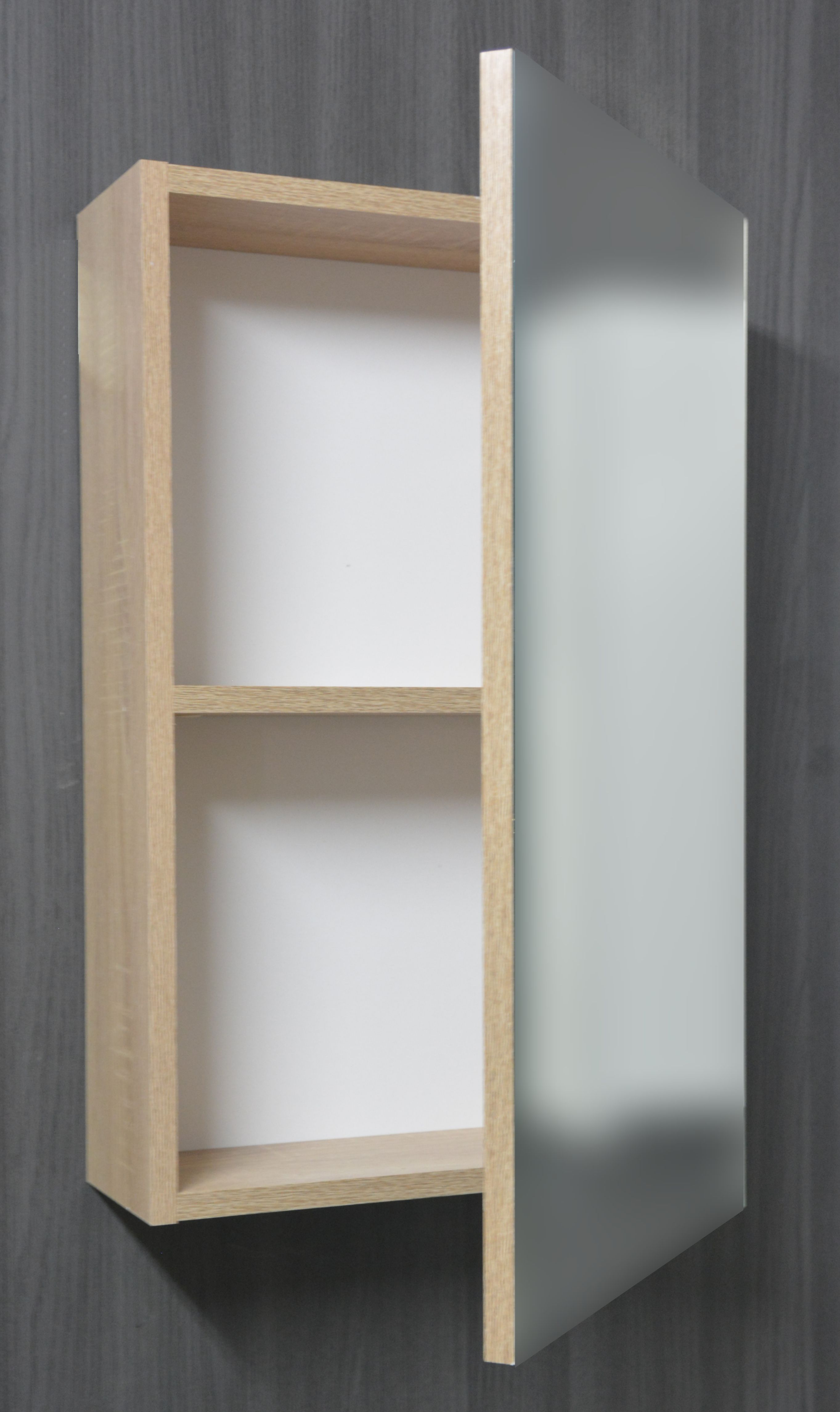 Зеркальный шкаф Corozo 40 см Комо SD-00000291 бежевый, цвет белый - фото 2