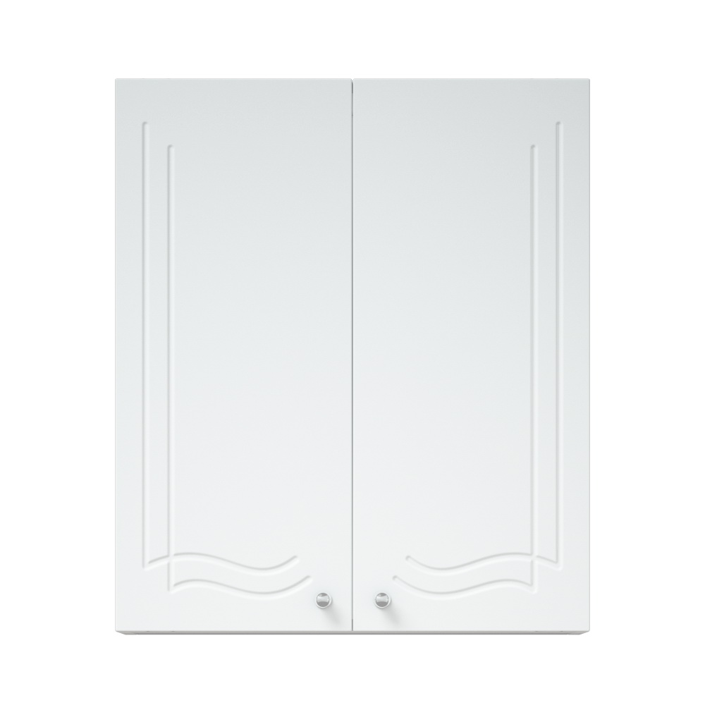 Шкаф Corozo Криста 55 см SD-00001125 белый, цвет хром