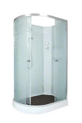 Душевая кабина DTO 110x80 EM1511RN открытая, правосторонняя