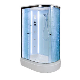Душевая кабина DTO 120x80 EM2712LLED+GM с гидромассажем