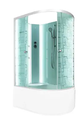 Душевая кабина DTO 120x80 EM4512LNLED
