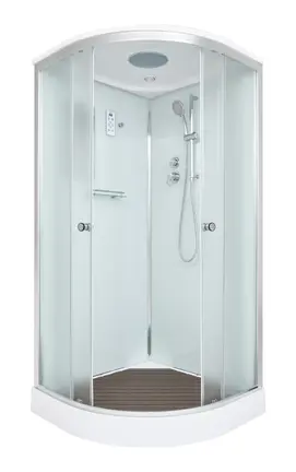 Душевая кабина DTO 80x80 D08SEL с электрикой