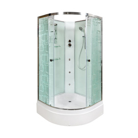 Душевая кабина DTO 80x80 EM2780NGM с гидромассажем 