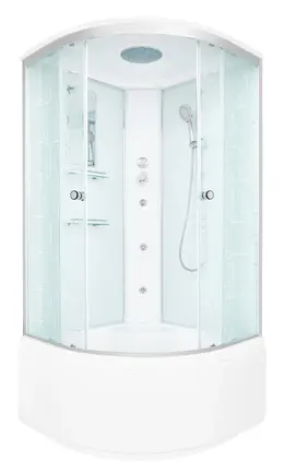 Душевая кабина DTO 90x90 EM4590GM с гидромассажем