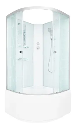 Душевая кабина DTO 90x90 EM4590N без крыши