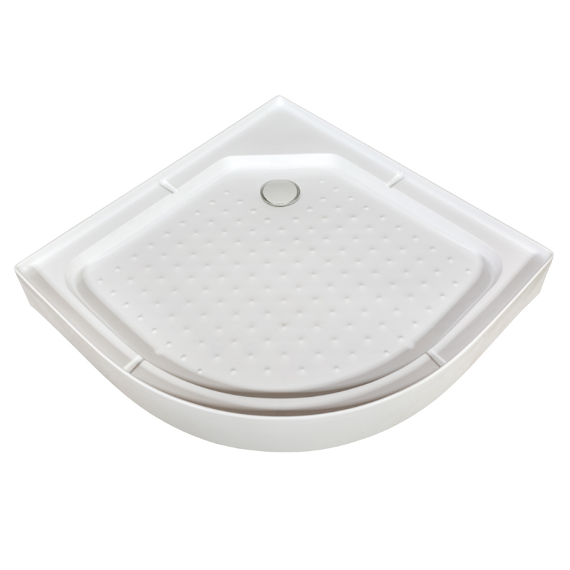 Душевая кабина DTO LM 100x100 LM710GM+EL с гидромассажем и электрикой, стекло матовое, профиль матовый хром